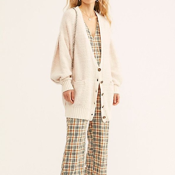 Free People Snow Drop Cardigan. - Picture 2 of 12